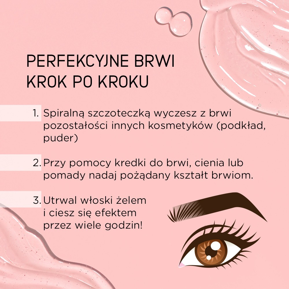 Eveline Cosmetics Brow & Go! mocny żel do brwi Kod producenta 341601746