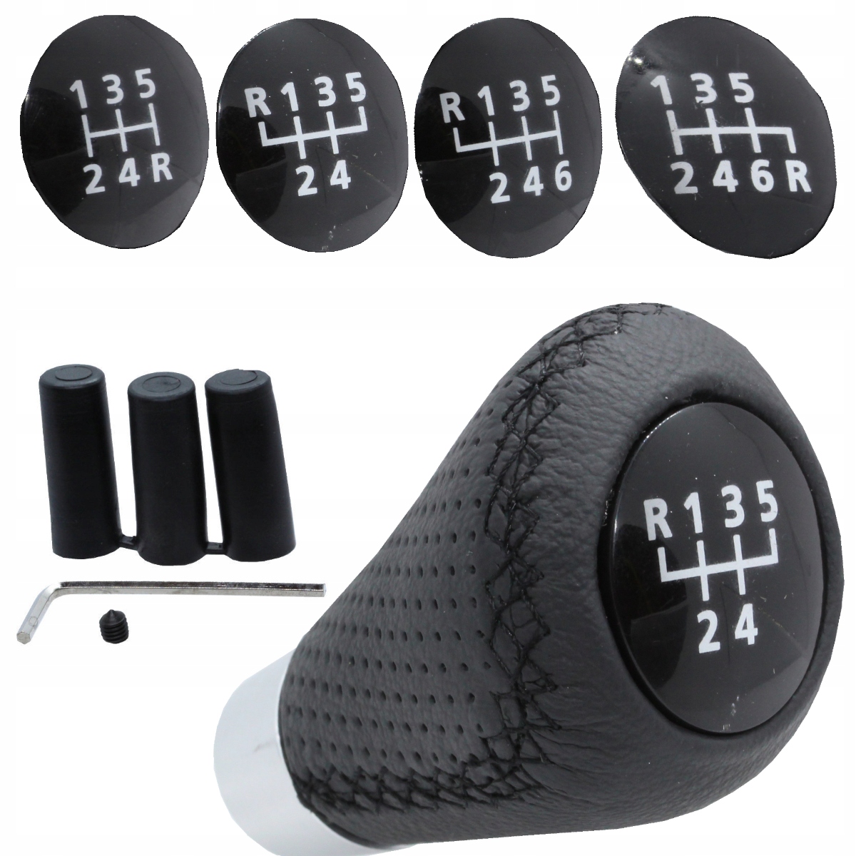 ME-001872/ME - УНІВЕРСАЛЬНА ШКІРЯНА РУЧКА ПЕРЕМИКАННЯ ПЕРЕДАЧ ДЛЯ SKODA VOLVO