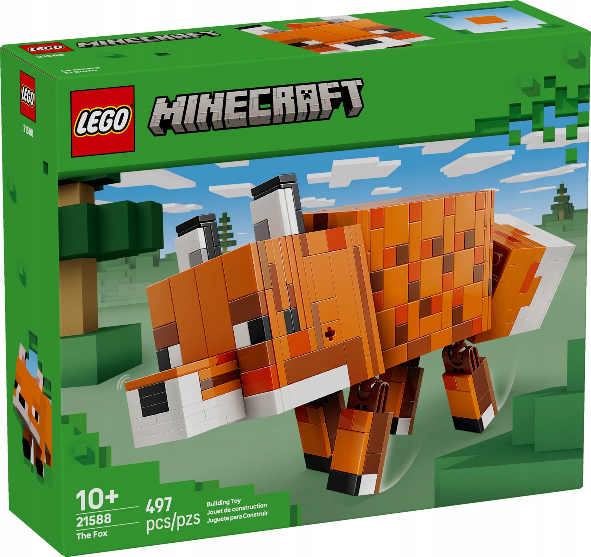 Lego Minecraft 21588 Liška