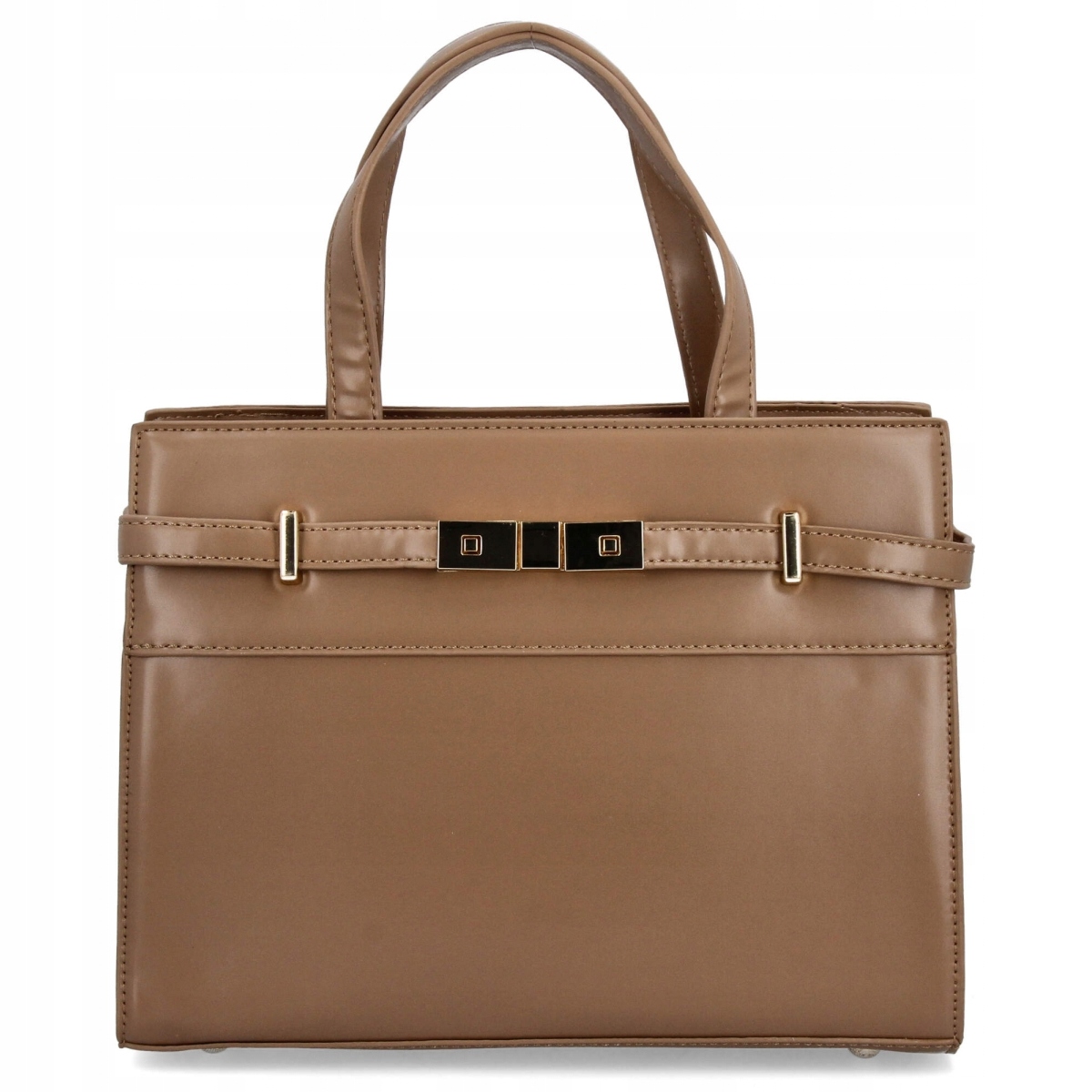 Dámská kabelka Kufřík Herisson 19R509 Tmavě béžová