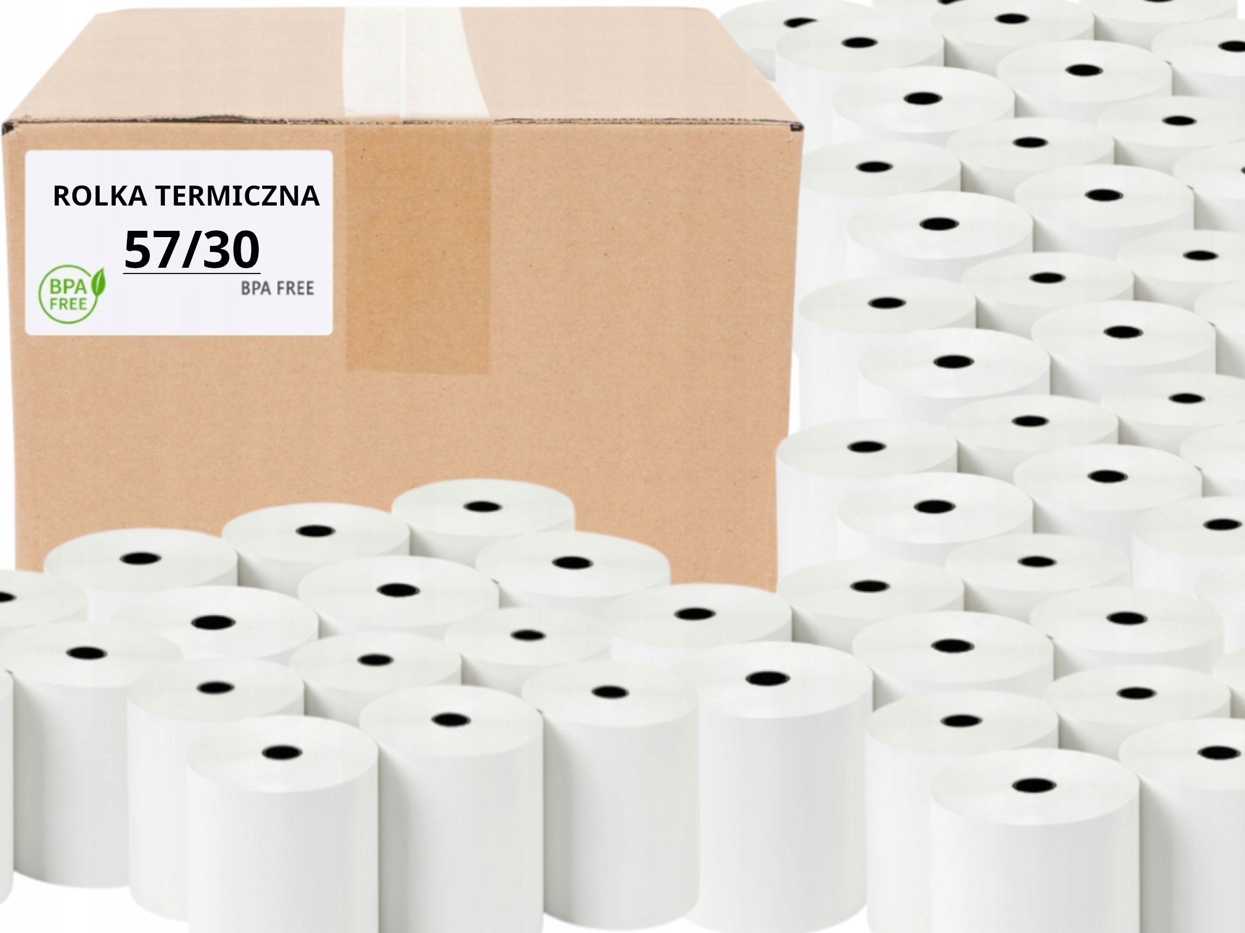 

Rolka termiczna Eureka kasy fiskalnej 57x30 48 szt