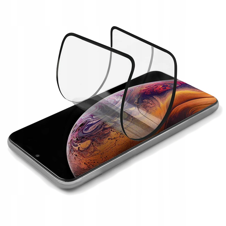 Szkło do Samsung Galaxy S21 Ultra Hybrydowe Pełne Producent (Nowy) Tel1