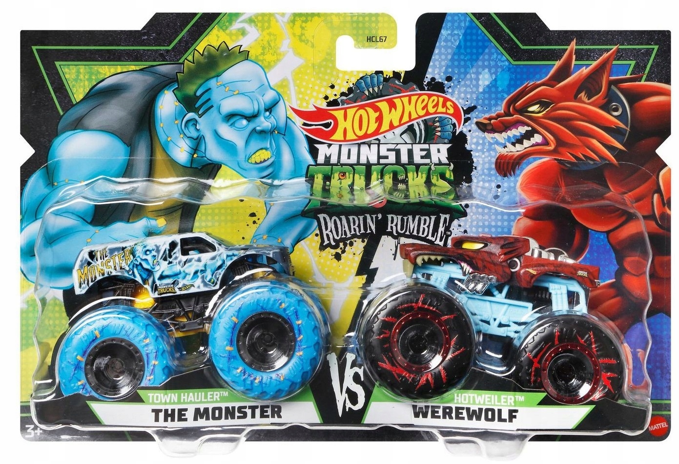 

Hauler Hotweiler Werewolf Hot Wheels Monster Truck
