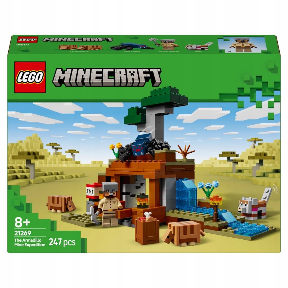 Lego 21269 Minecraft Výprava do obrněného dolu