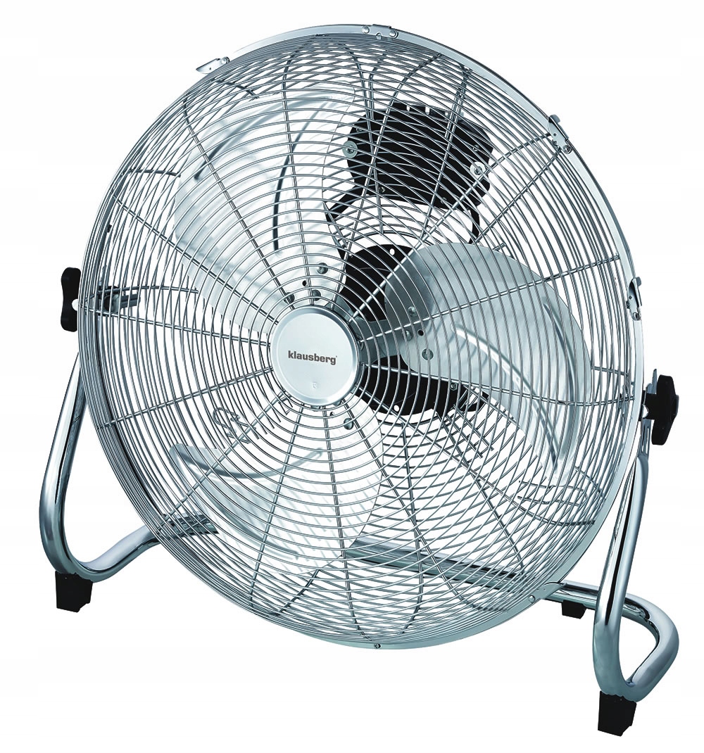 Podlahový ventilátor strieborný/sivý
