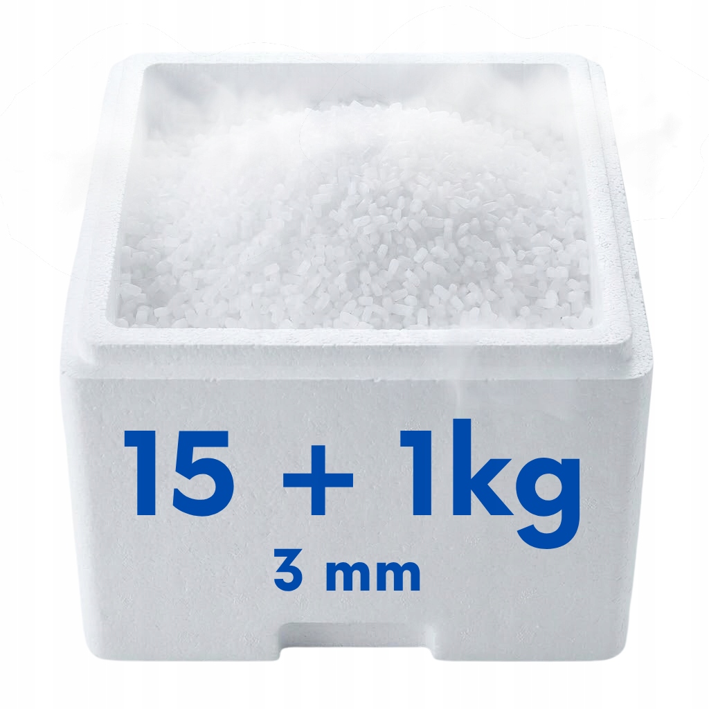 Suchy Lód Do Drinków Tortów Sushi Transport 3 MM 15 Kg Plus Thermobox