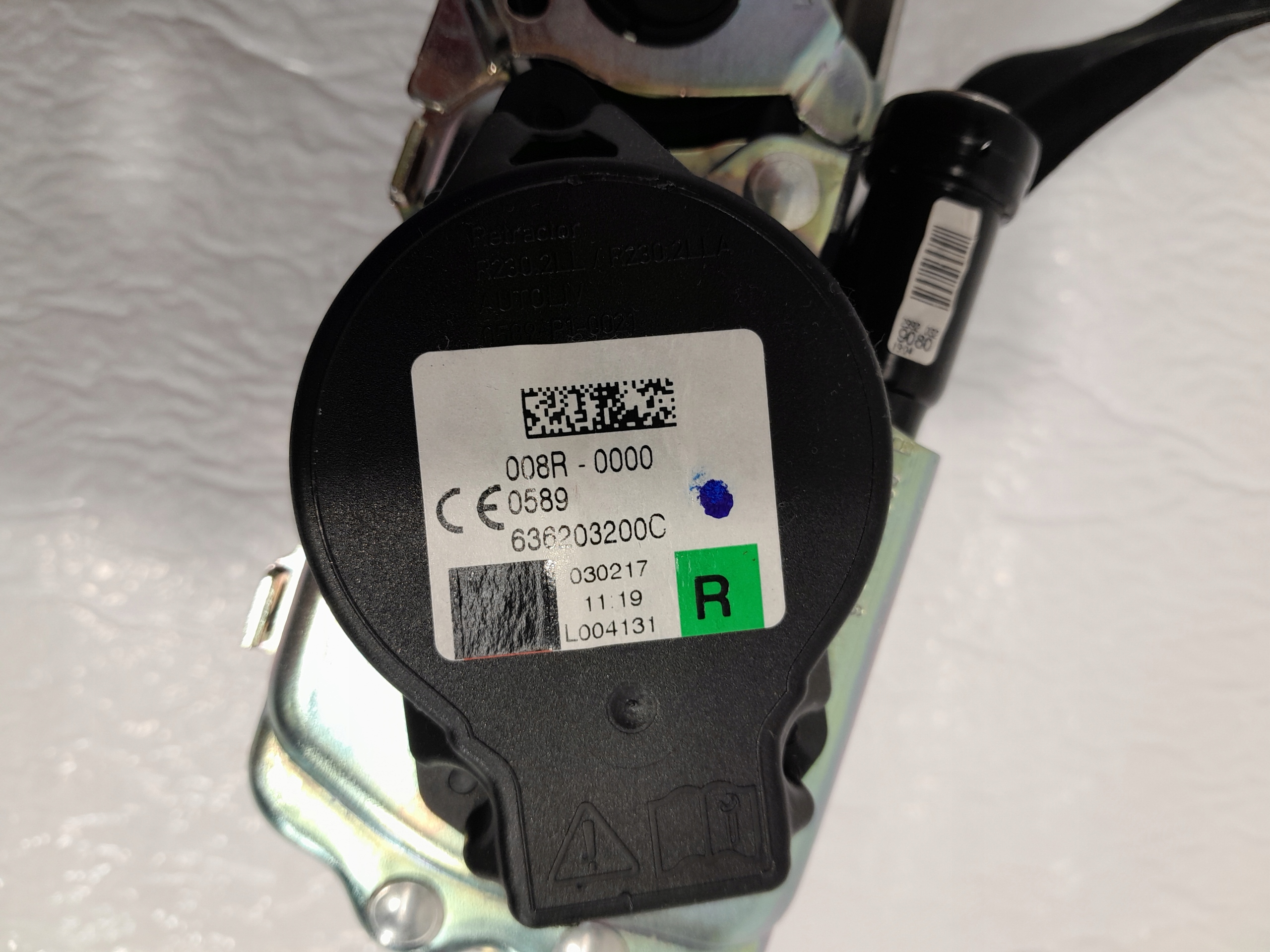 AUDI Q5 II 80A tension belt safety right front 80A857706F