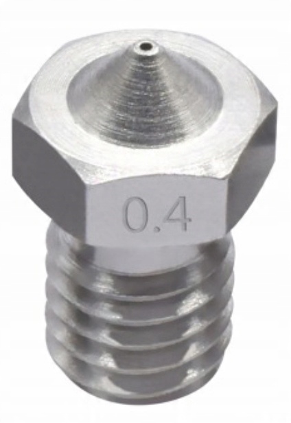 

Dysza Stalowa V6 0.4 mm 1.75mm M6 Prusa Druk 3D