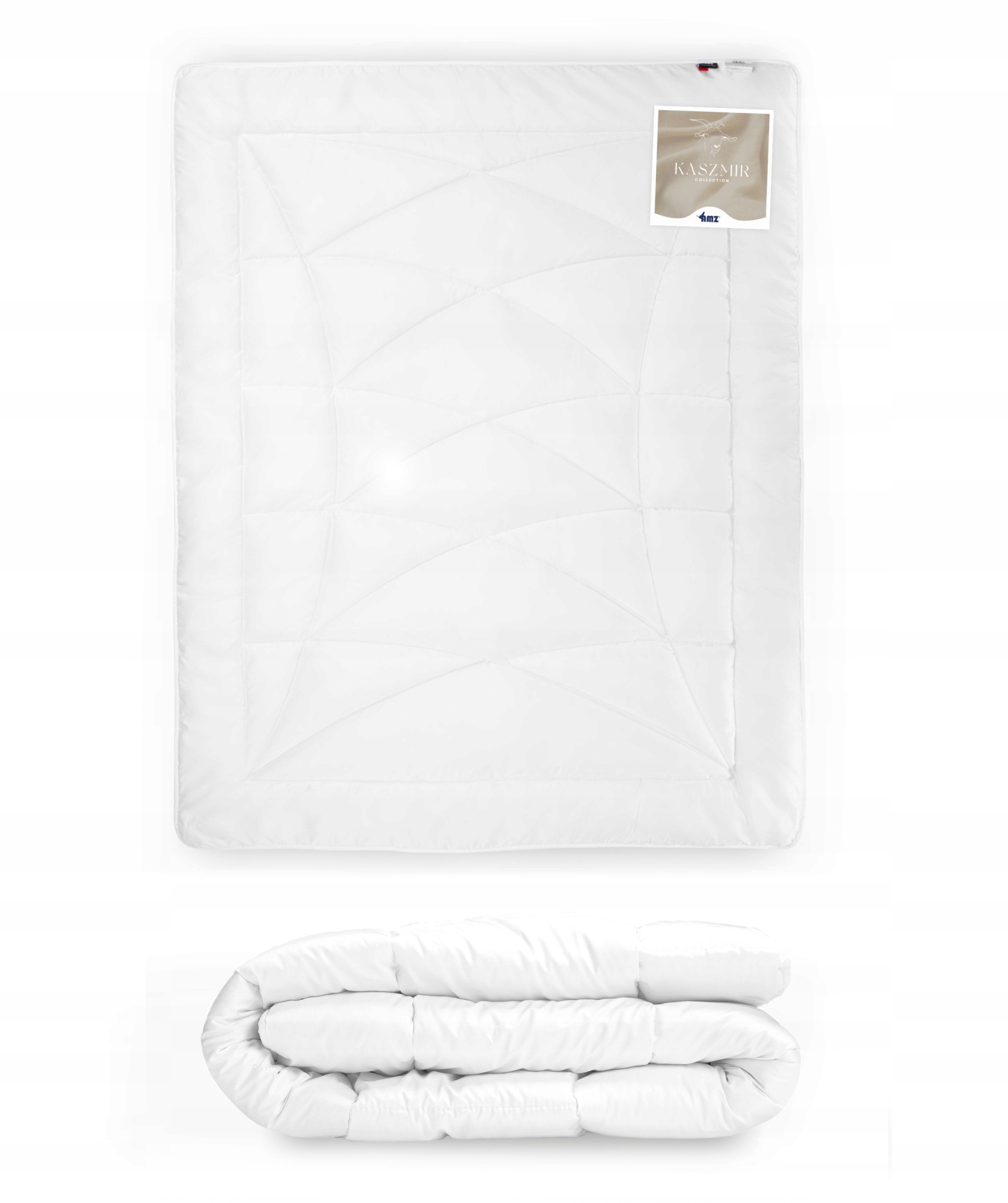 Prikrývka Kaszmir Gold celoročná, prírodná hypoalergénna vlna 155x200 Amz