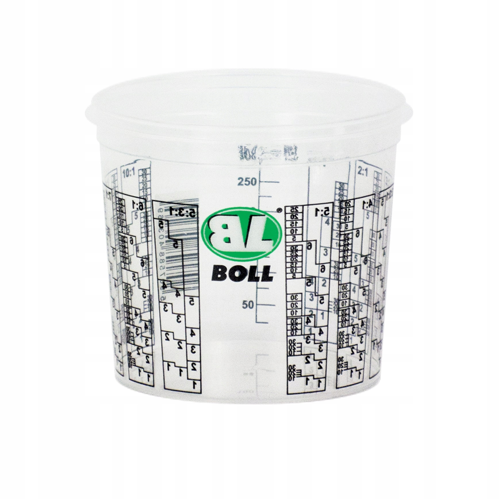 KUBEK LAKIERNICZY Z PODZIAŁKĄ 0,4L PLASTIK 400ml EAN (GTIN) 4250198624298