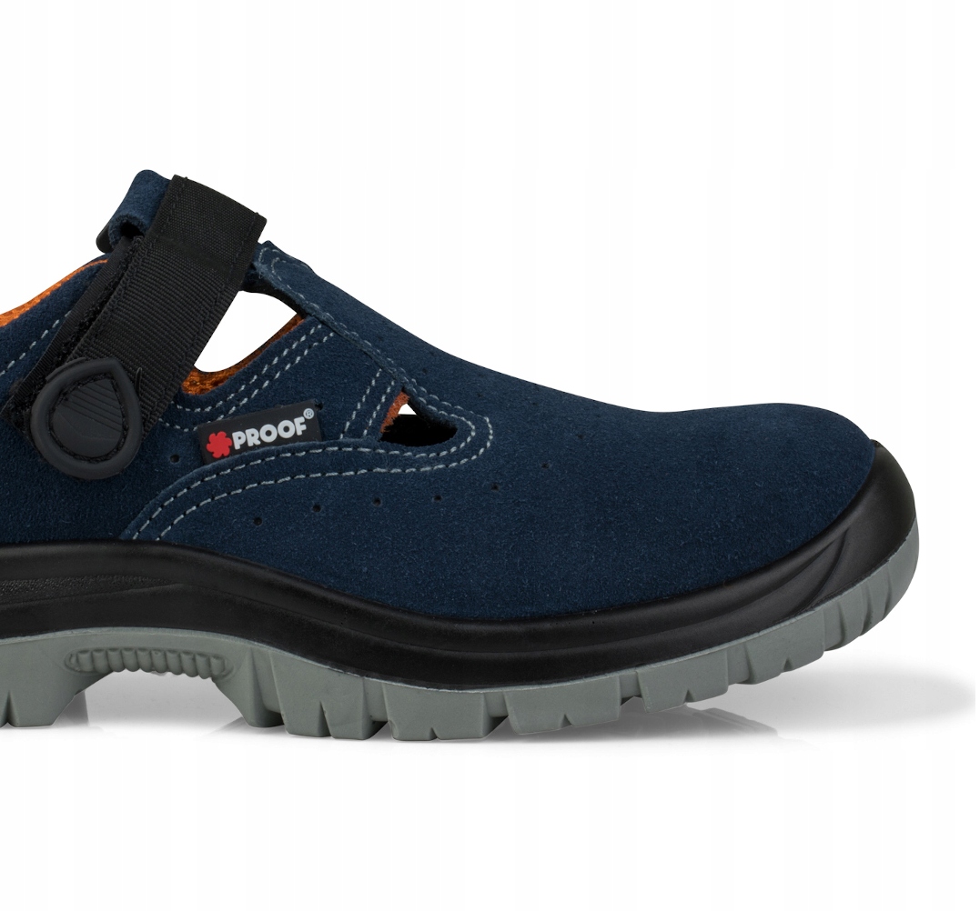 BUTY ROBOCZE MĘSKIE OCHRONNE BHP SANDAŁY NOSEK 47 Rozmiar 47