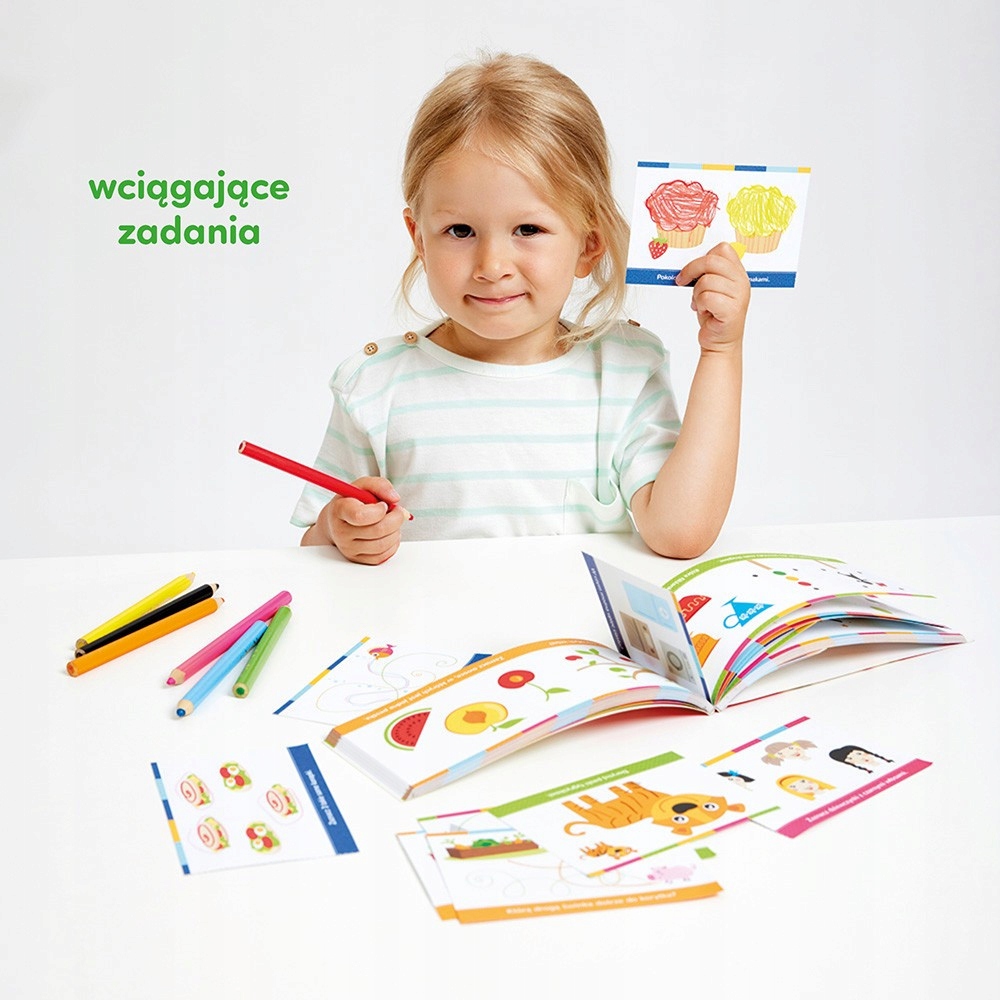 Książka Dla 3 Latka ZABAWY LOGICZNE Do Zabawy Wiek dziecka 3 lata +