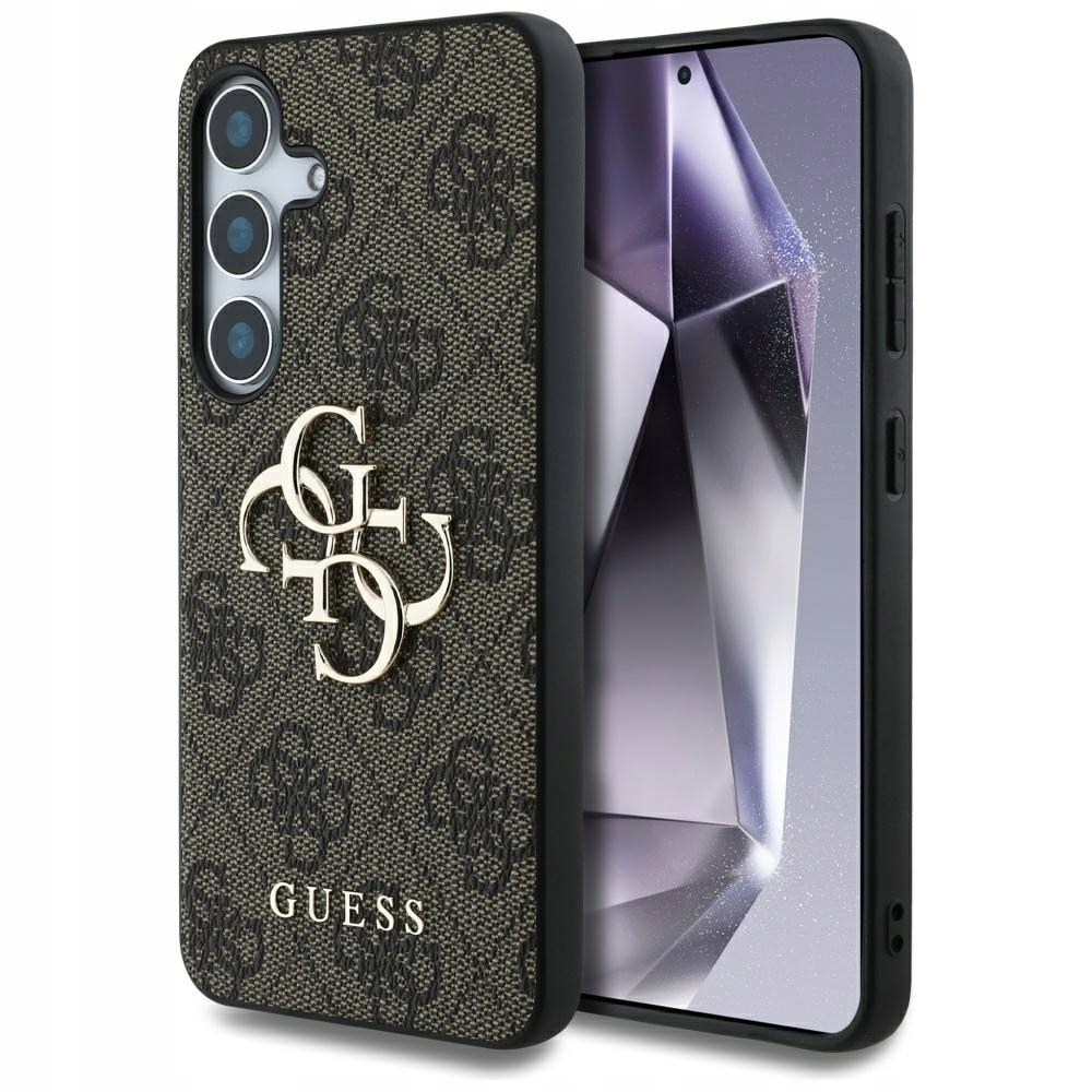 Guess Big Logo pouzdro Elegantní kryt obal guma pouzdro pro Galaxy S25 5G