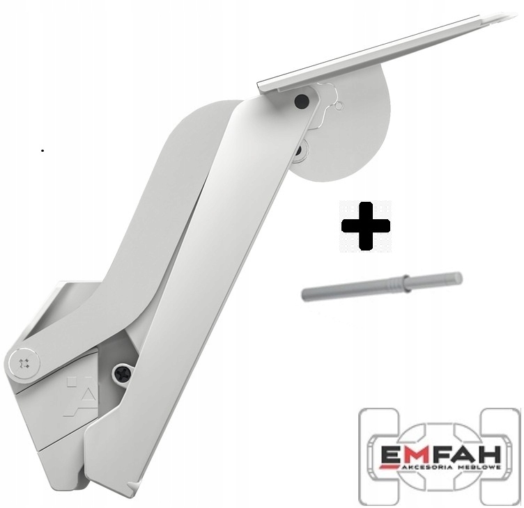 Zvedák Hafele Free Space C Bílý Bezúchytkový