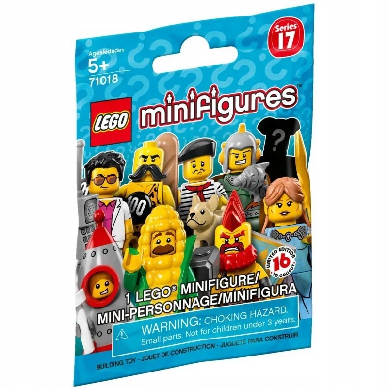 Lego Minifigures 71018 Seria 17 losowa saszetka