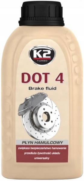 

K2 Płyn Hamulcowy Dot 4 230°C 250ML