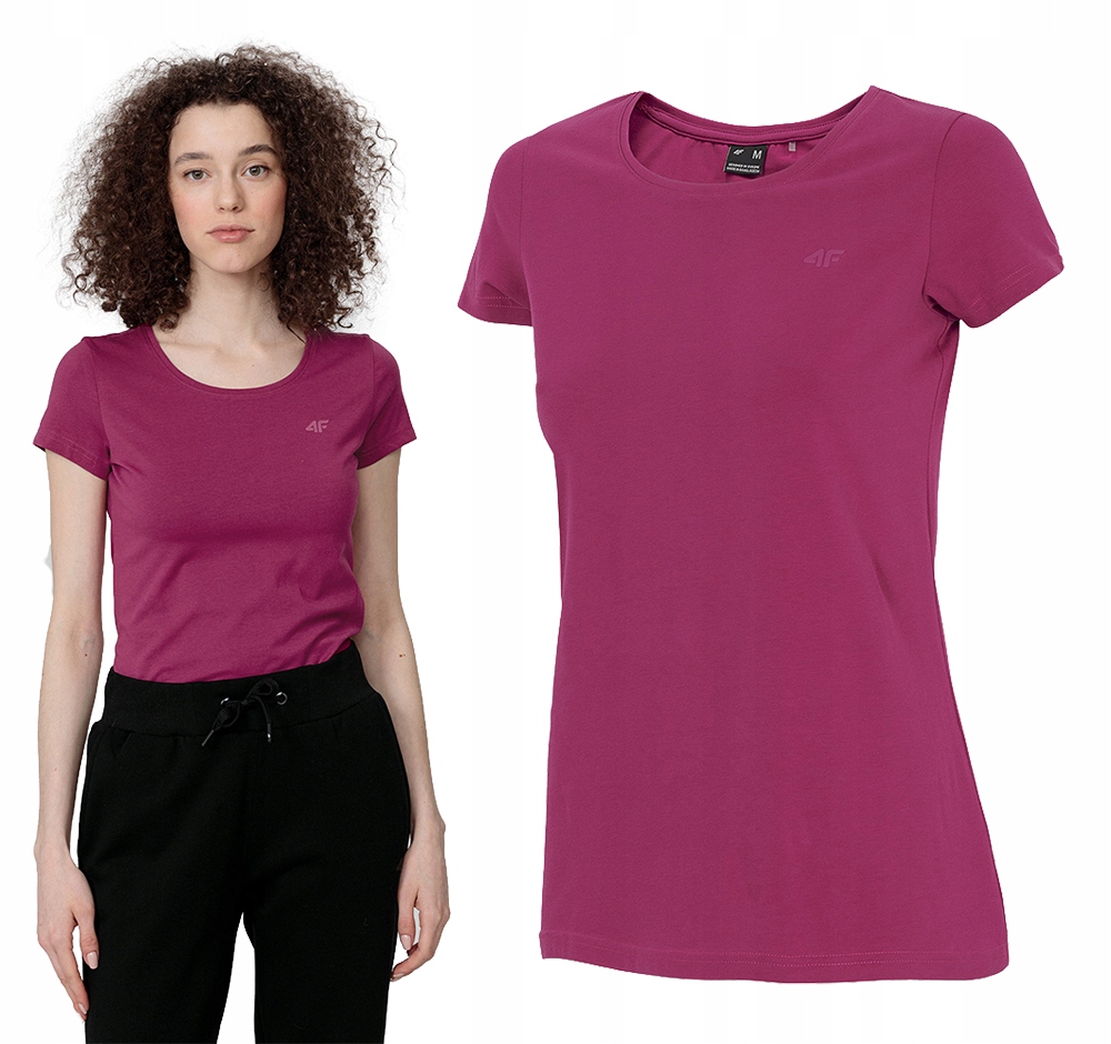 

T-shirt Damski 4F Koszulka Basic TSD350 L