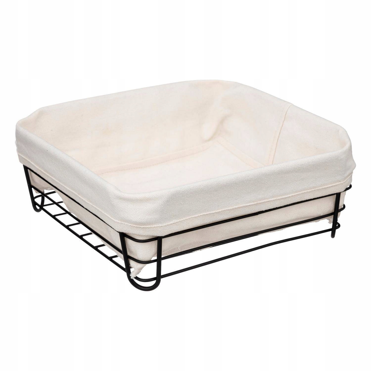 

Koszyk Na Chleb Pieczywo kwadratowy metalowy