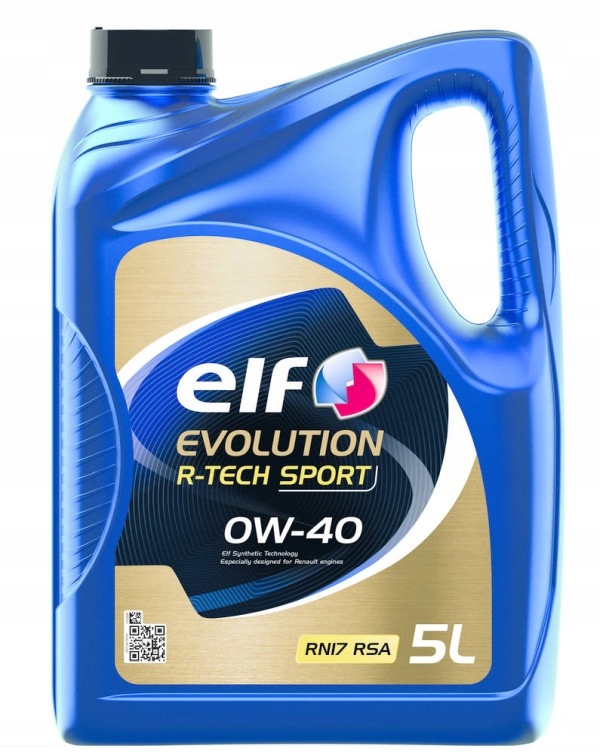 Elf Olej 0W40 5L Evolution R-tech Sport C3 RN17 Rsa RN0700/0710