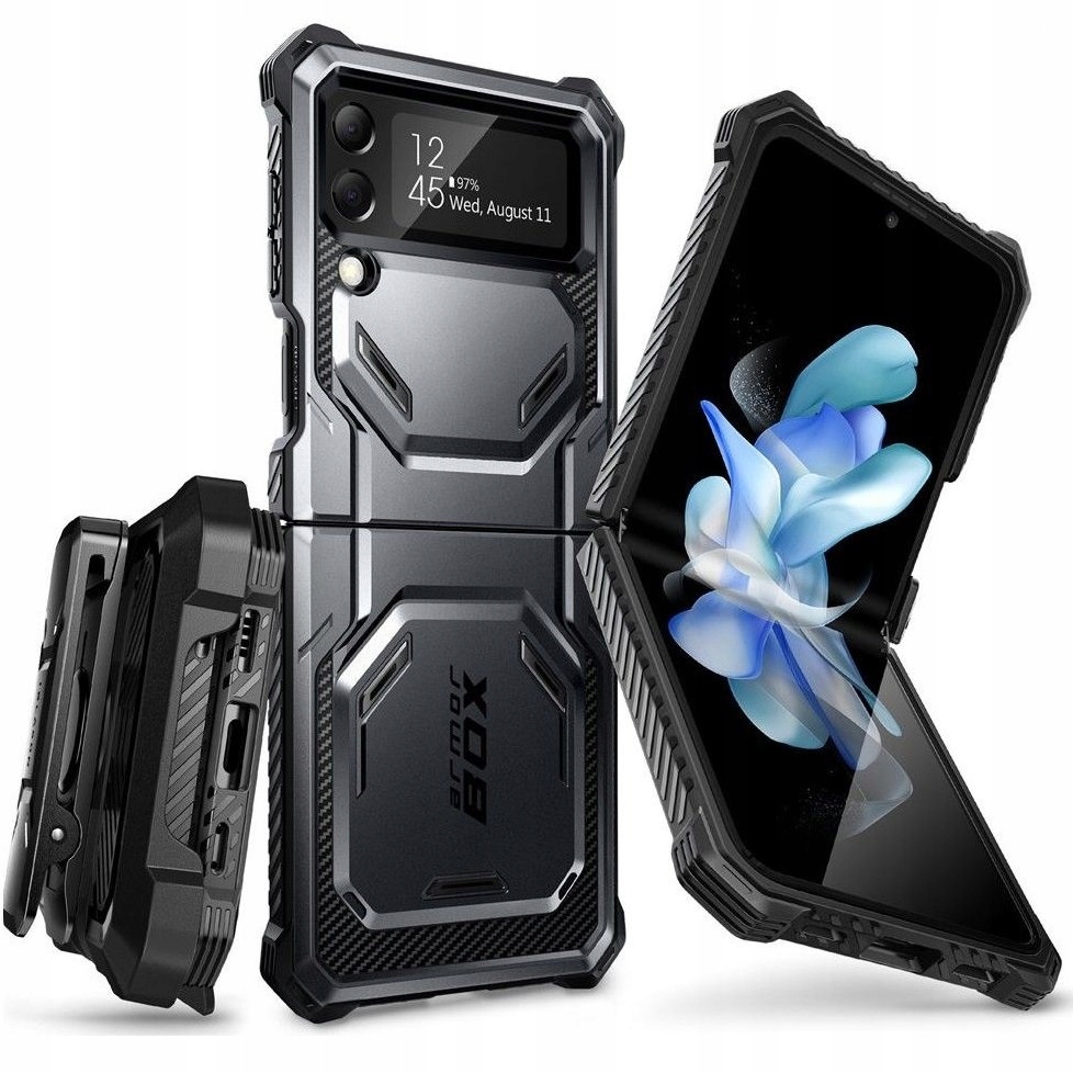 Supcase Pouzdro Armorbox Pro Galaxy Z Flip 4 Pancéřové Kryt