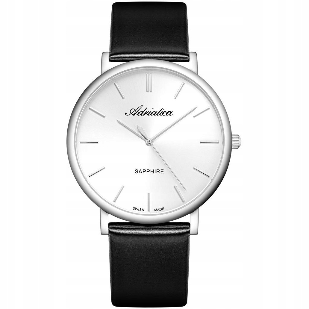 Pánské Hodinky Adriatica A8338.5213Q s černým řemínkem