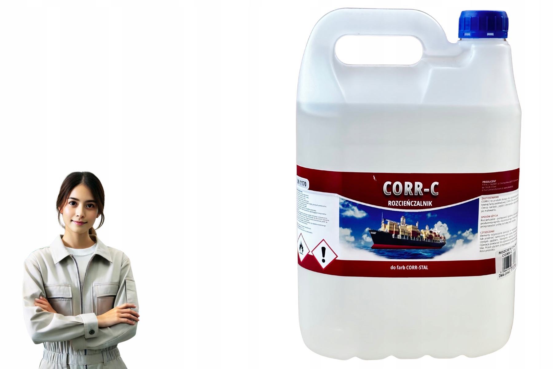 Corr C Rozpouštědlo Na Barvy Podklad 5 l