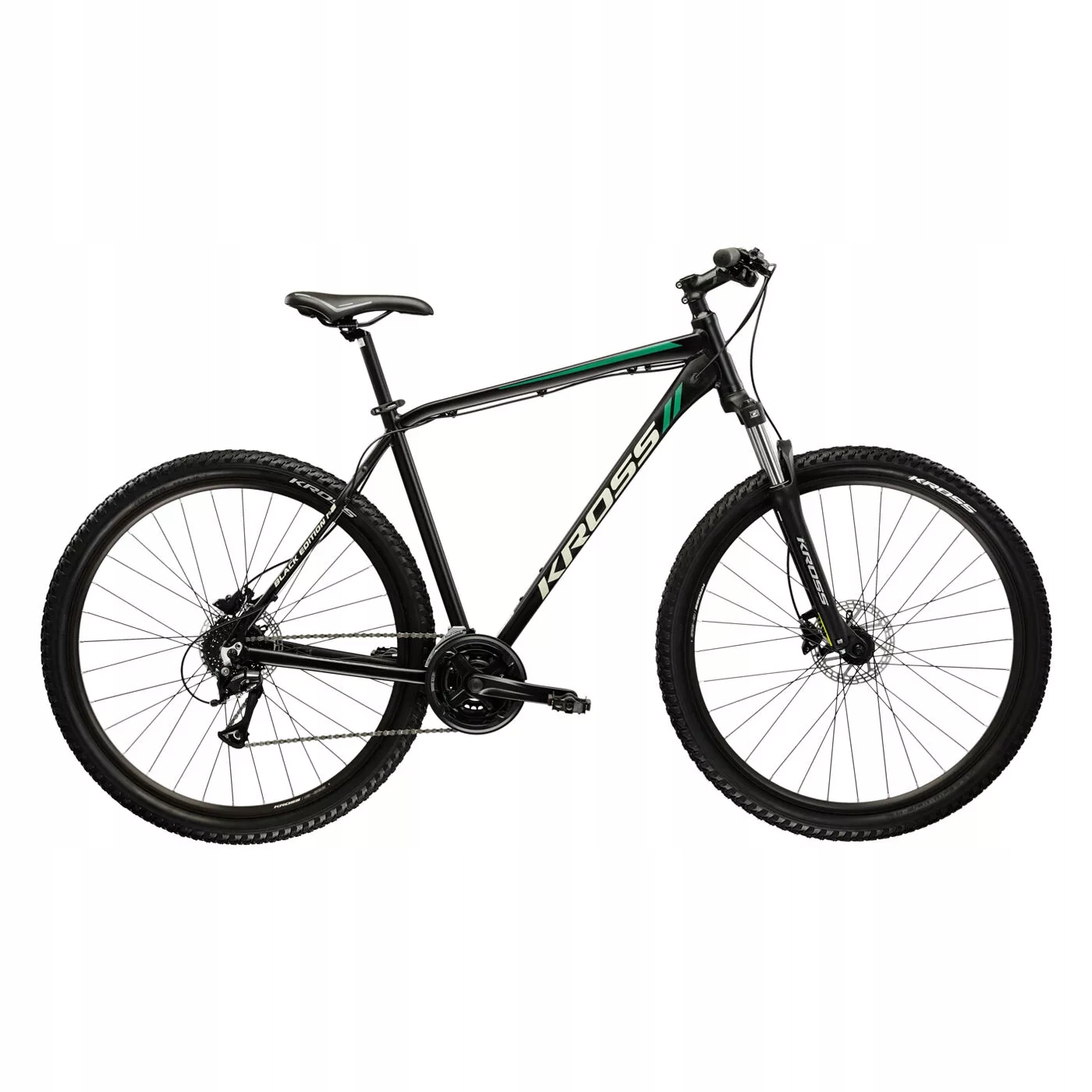 Rower Mtb Kross Black Edition 2 2.0 rama 17 cali koło 27,5 " czarny