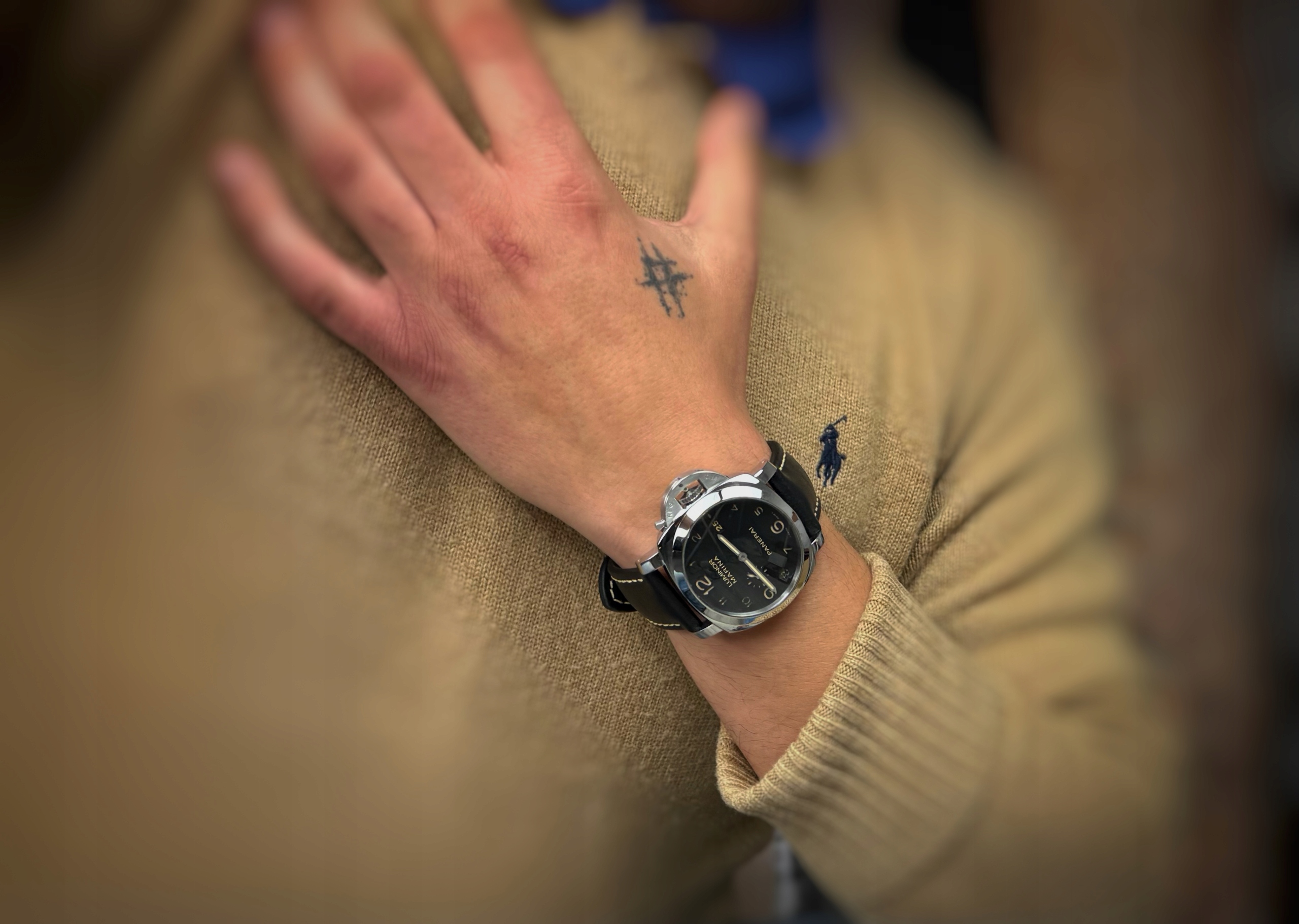 時計 LuminorMarina 1950 3Days Automatic44 mm Panerai Luminor Marina 1950 automatic watch 44 mm PAM00359 - Lepage