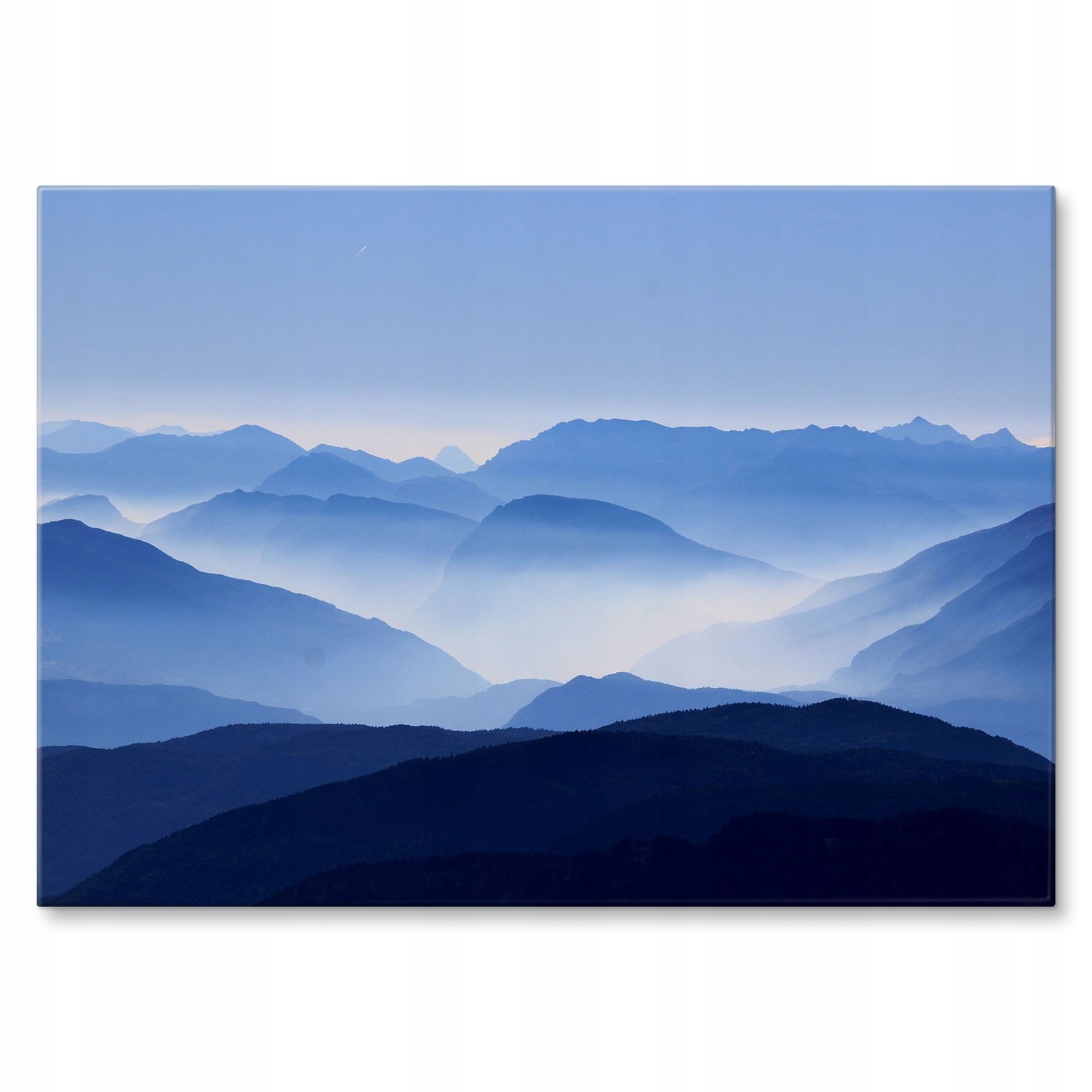 Kovový plakát Modré kopce Šidítko Plech 30 x 42 cm Dárek