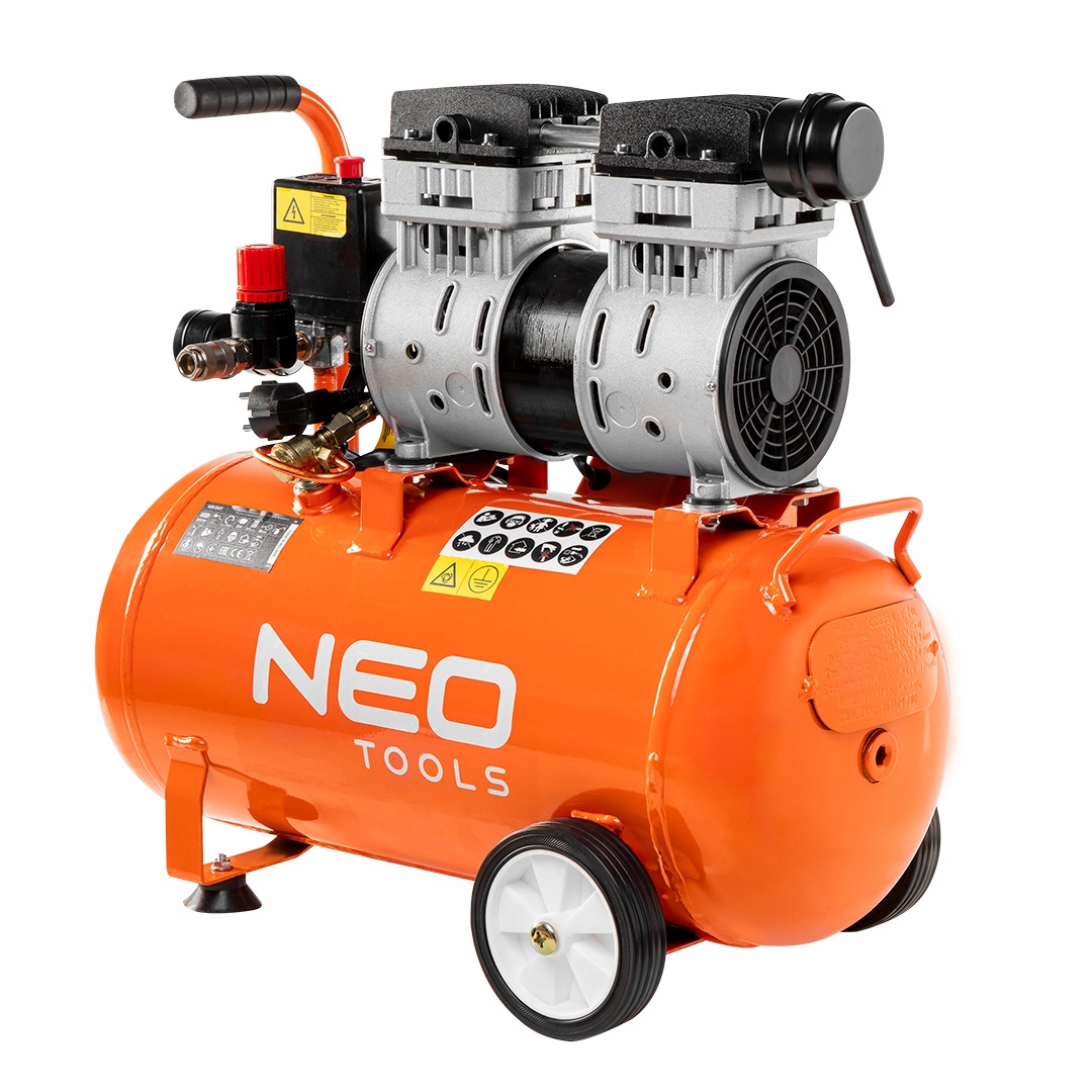 KOMPRESOR BEZOLEJOWY 24 L Marka Neo Tools