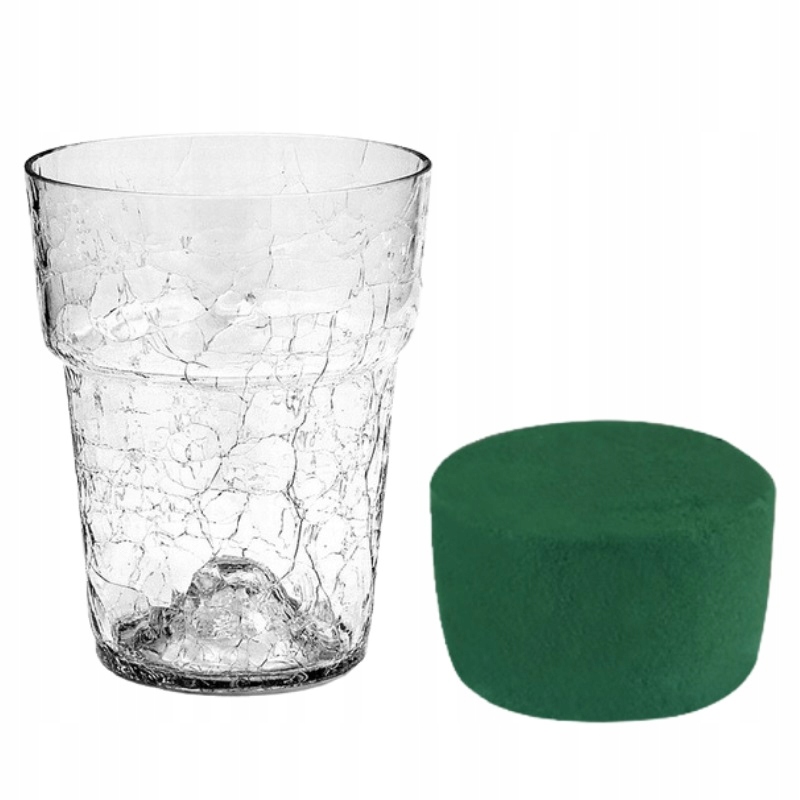 Osłonka osłona szklana do storczyka wazon doniczka Kolor przezroczysty