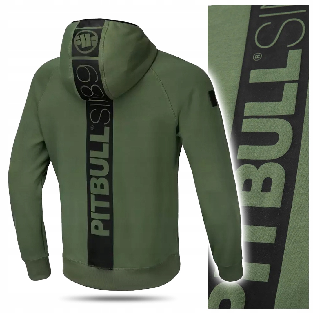 Mikina s kapucí Stafford Pit Bull vel. M