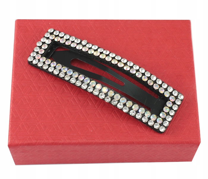 

Spinka Do Włosów Czarna Duża Szklane Cyrkonie