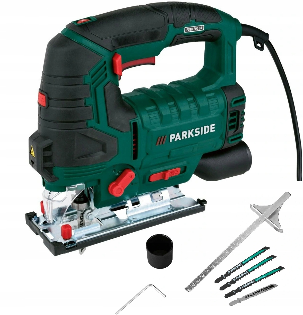 

Wyrzynarka Parkside Pstd 800 C3 800w Brzeszczoty