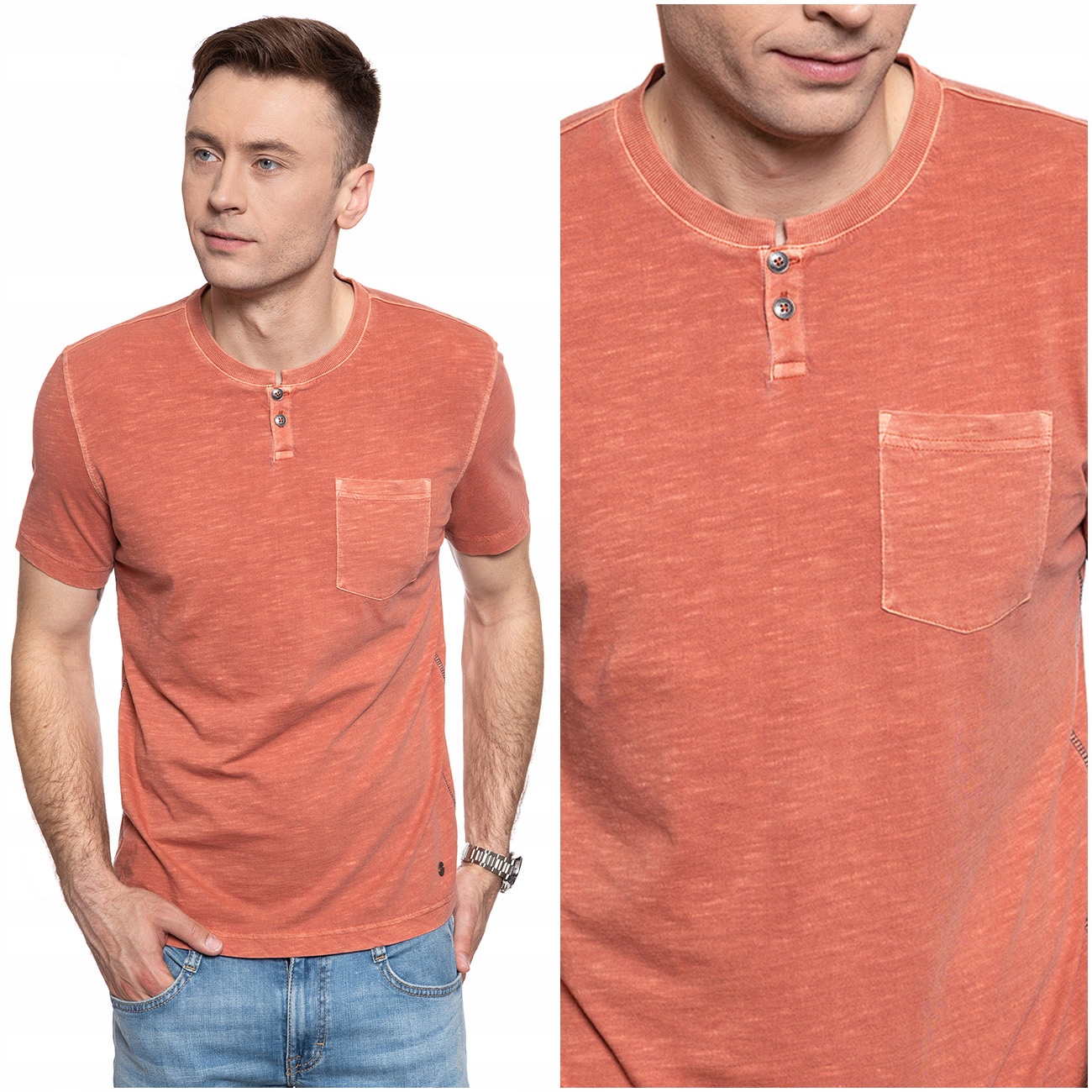 

Mustang Alex C Męska Koszulka T-shirt M