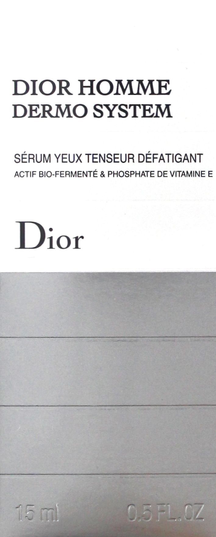 CHRISTIAN DIOR HOMME DERMO SYSTEM ANTI-FATIGUE FIRMING EYE SERUM 15ML KOSME