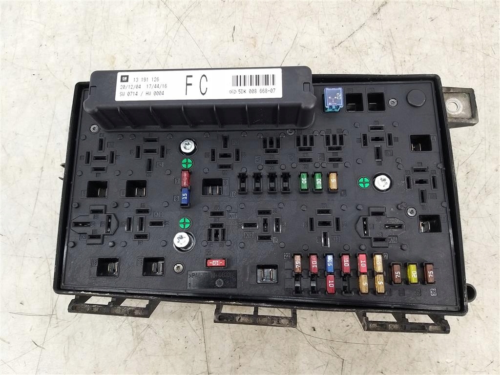 Moduł BSI Sterownik Opel Astra H 2004-2013 1,6 16V 13191126