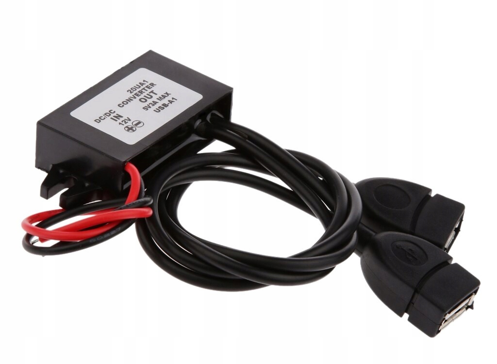 

261 Zasilacz Usb 5V 3A 15W konwerter DC DC 12V