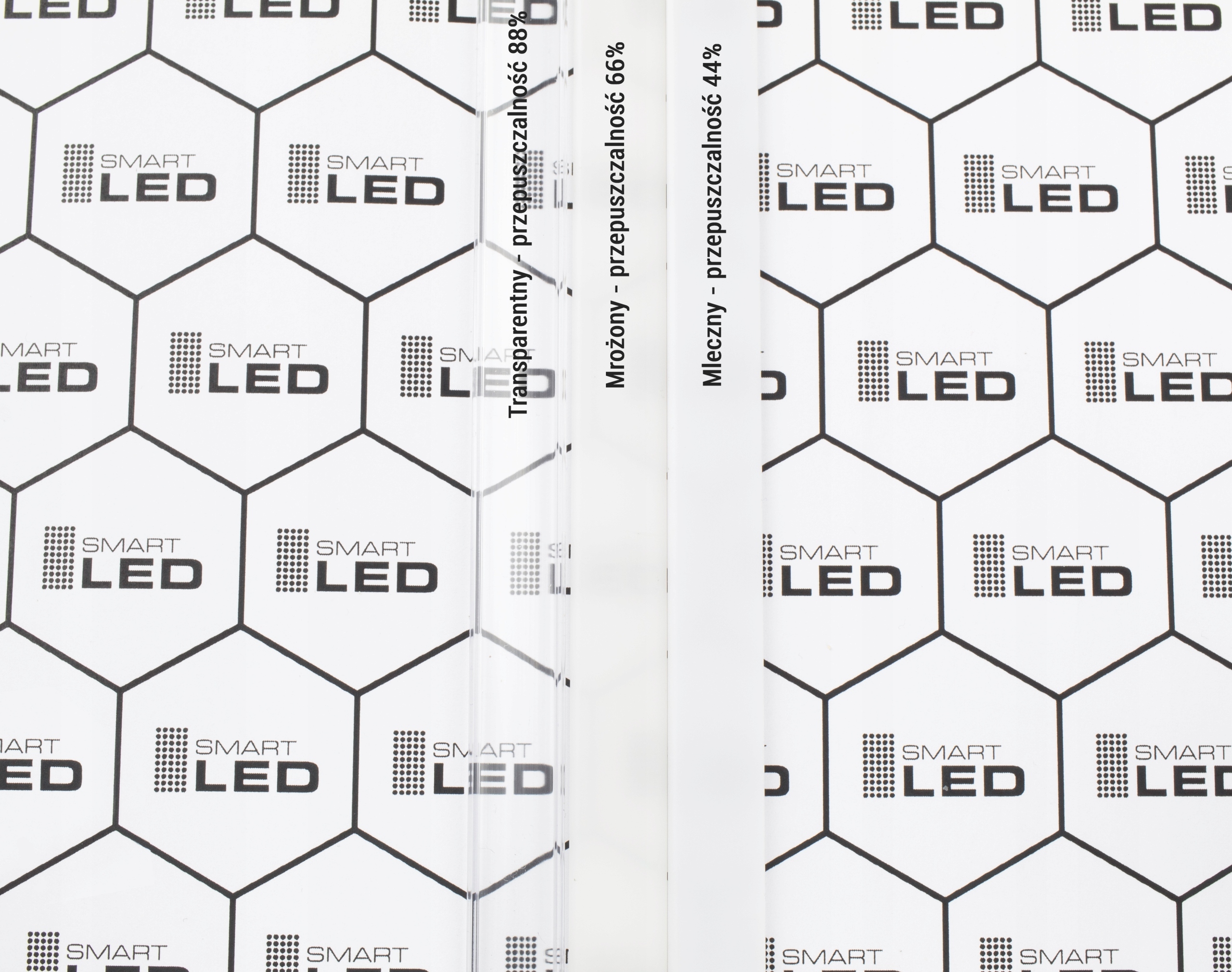 Profil aluminowy wpuszczany Z 2m Biały z kloszem Typ profil do LED