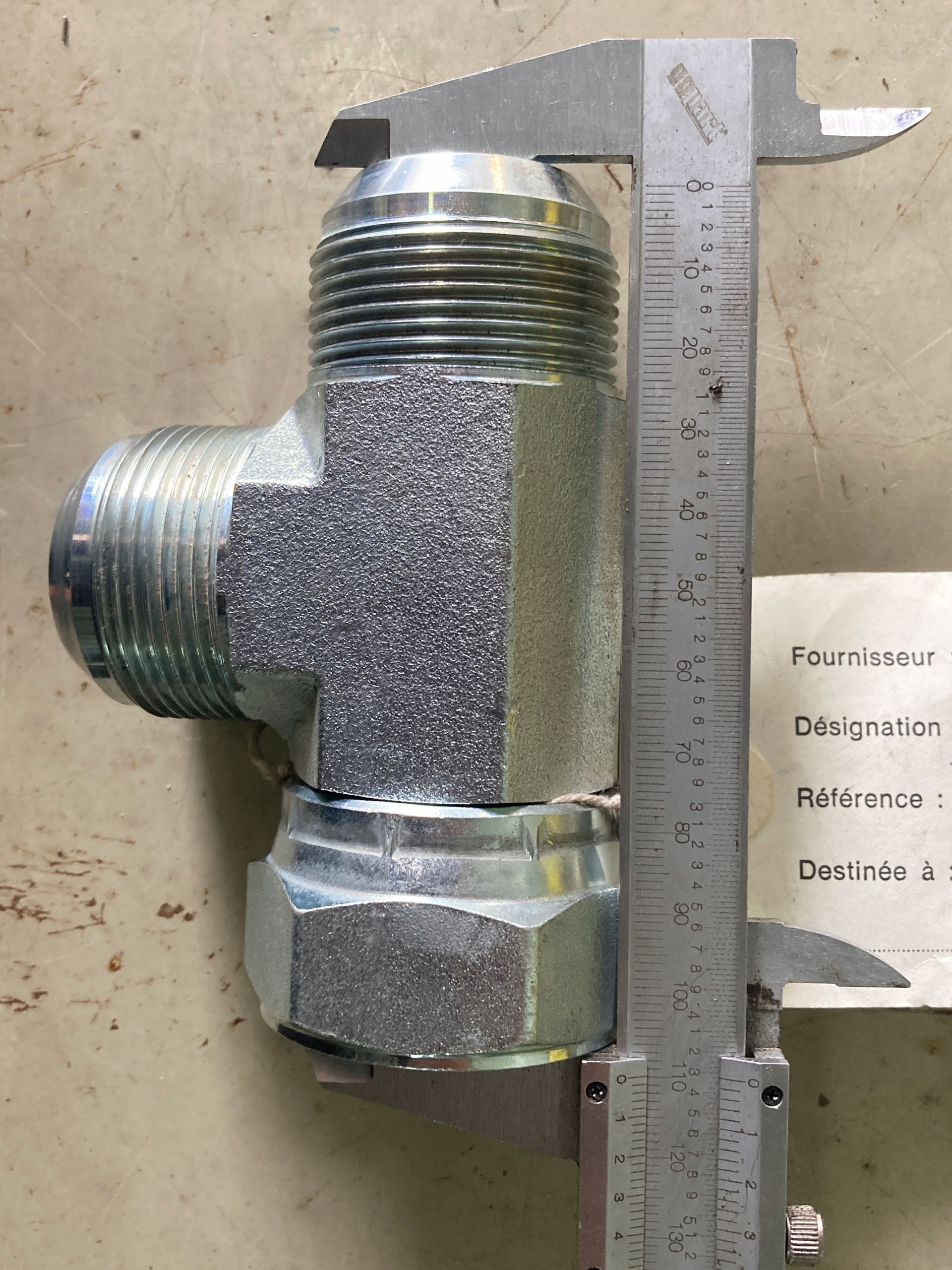 Voss - adapter T (P1"1/4 / U1"5/8 ) trójnik Producent części Voss