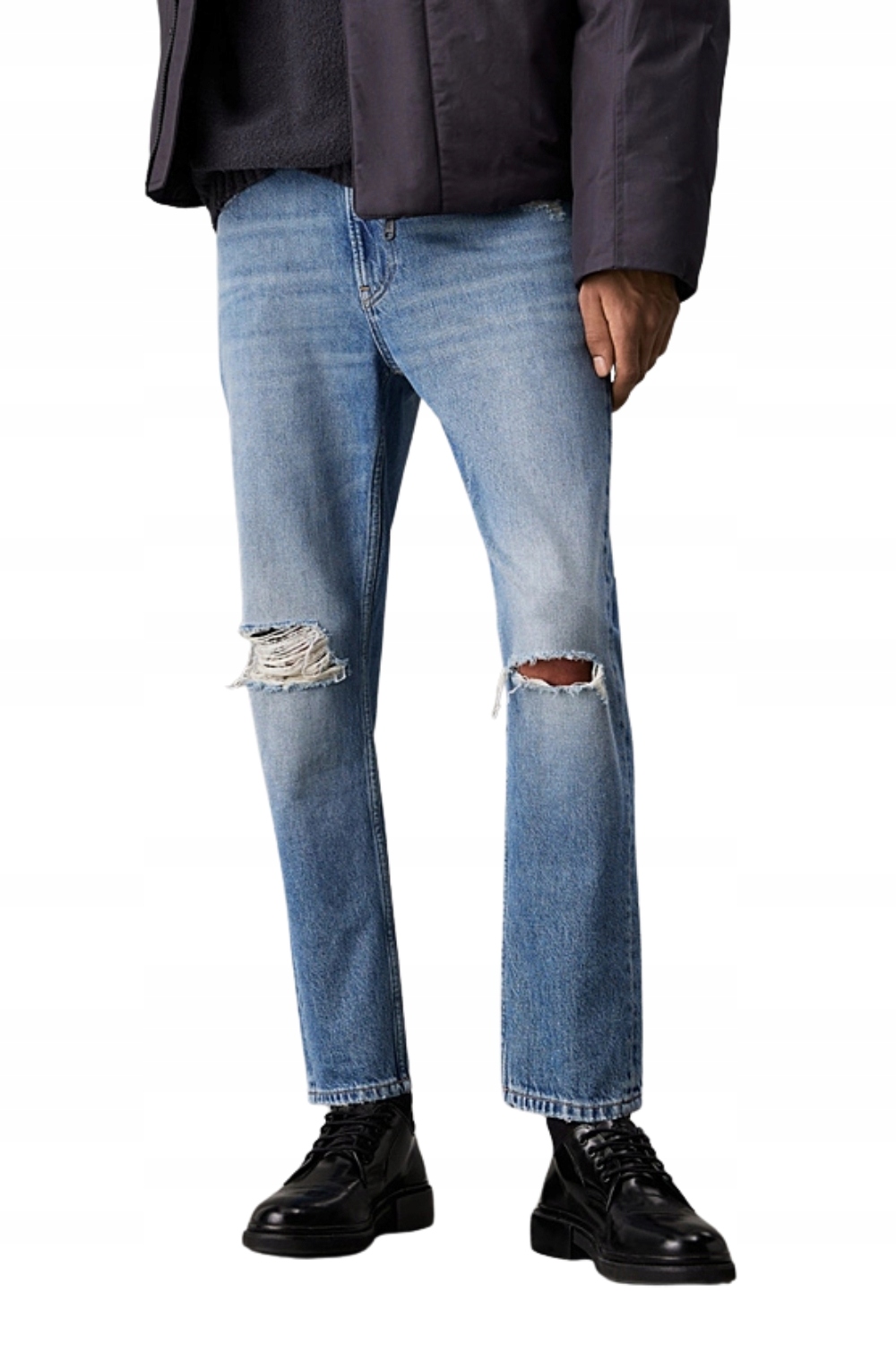 Calvin Klein Modré pánské džíny Dad Jean 34