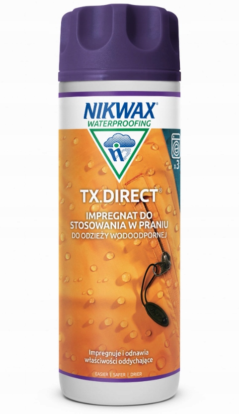 Nikwax ZESTAW TWIN Tech Wash 300ml + TX.Direct Wash-In 300ml Kod producenta TECH WASH TX.DIRECT