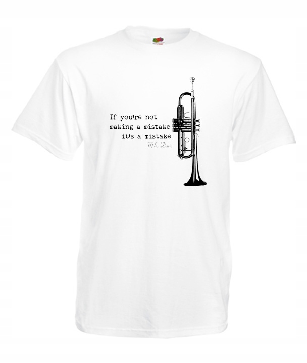 

XL Koszulka Męska Jazz Miles Davis Saksofon