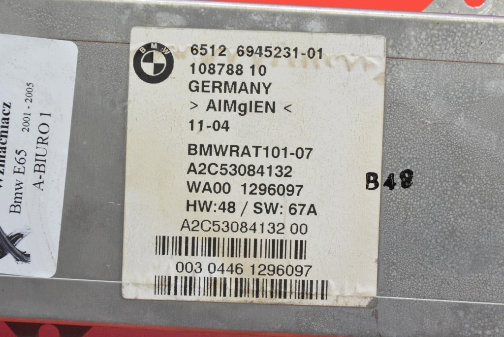 verstärker ANTENY 6945231 BMW E65 E66 01-05