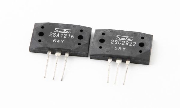 2SA1216 2SC2922 Y PARA SANKEN 17A 180V 40MHz