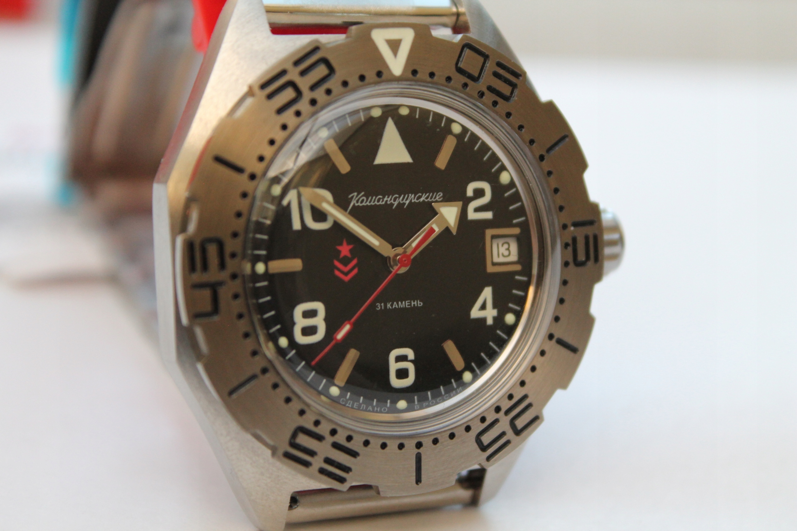 Wostok Vostok K-65 Ocel Automat 200 m Nový 650536