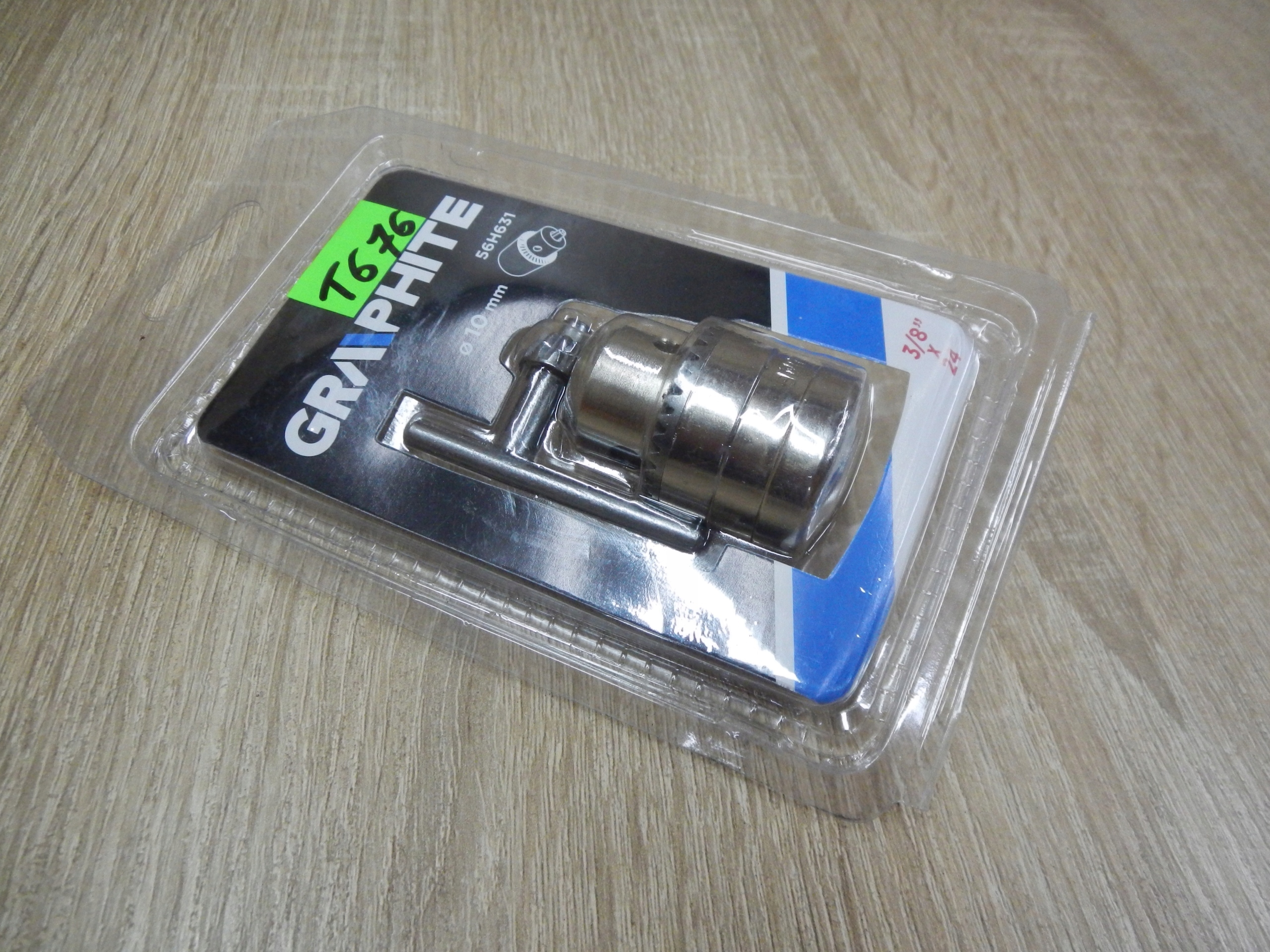 Uchwyt wiertarski na klucz 3/8' x24 10mm GRAPHITE Rodzaj wiertarko-wkrętarka