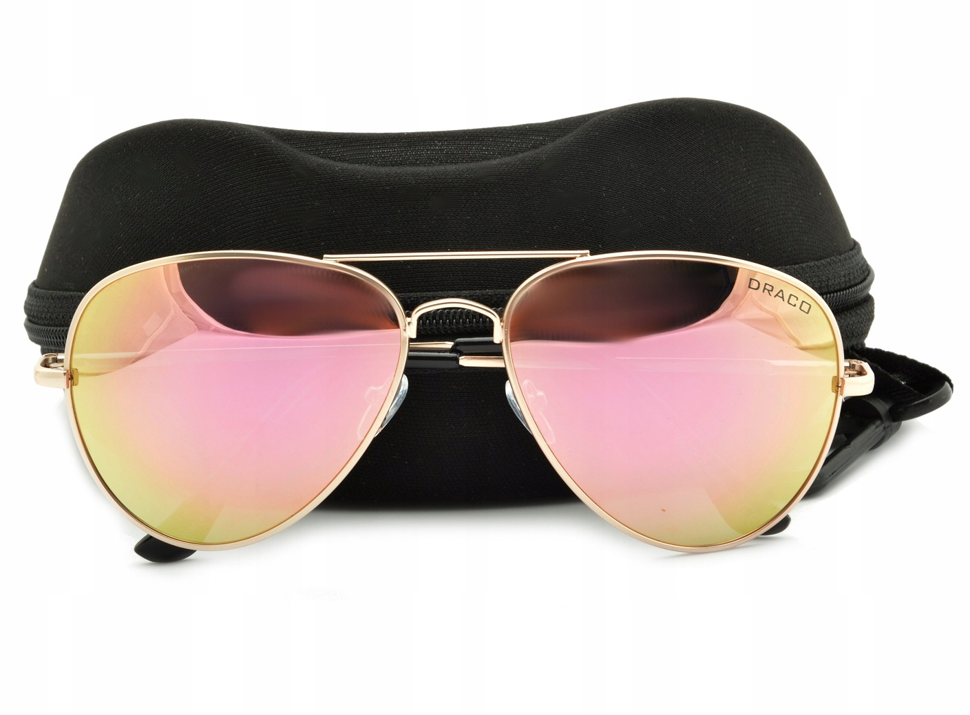 

Okulary Pilotki Aviator Polaryzacyjne Różowe