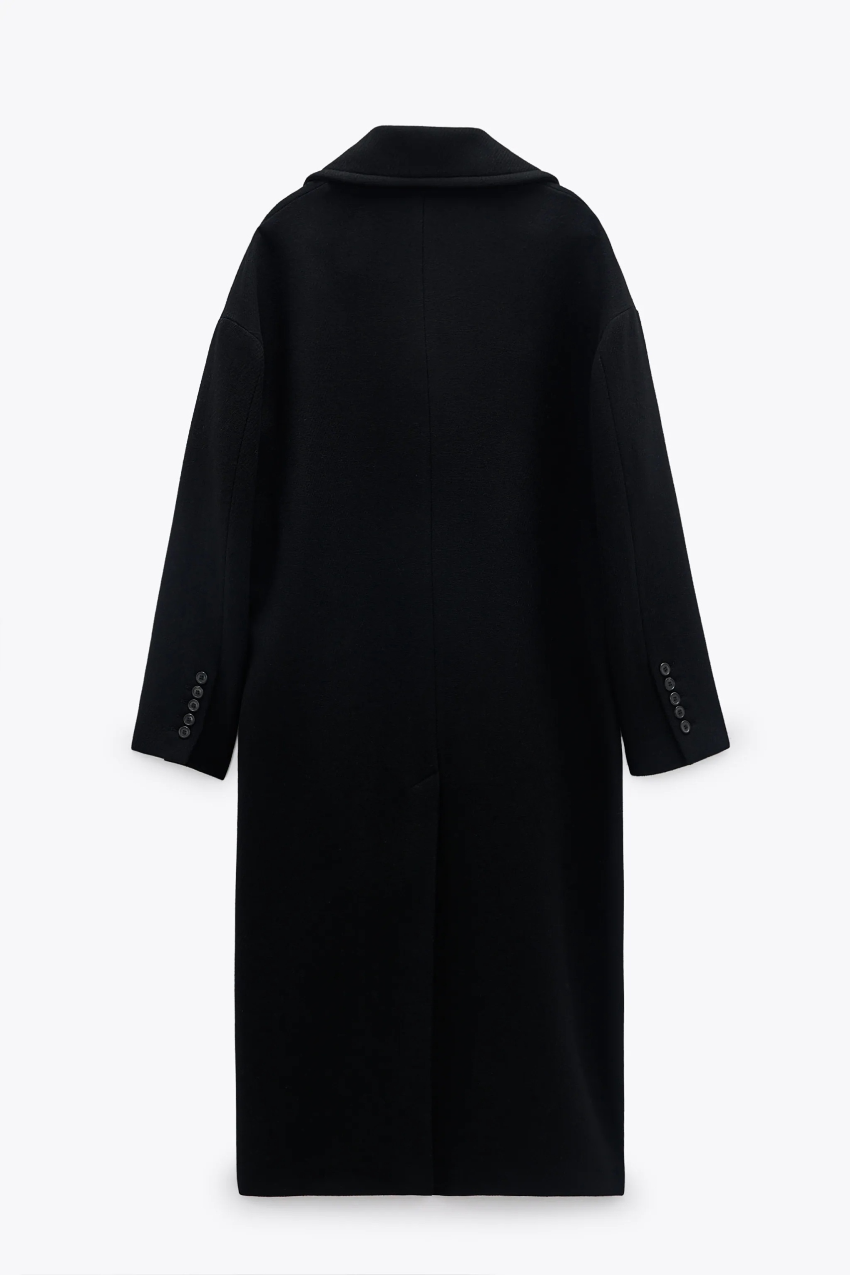 wełniany płaszcz oversize limitowany Zara M 38 Marka Zara