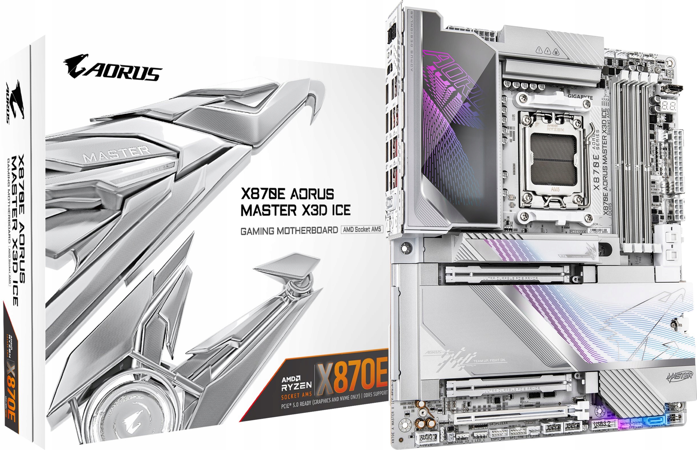 Płyta główna Gigabyte X870E Aorus Master X3D Ice